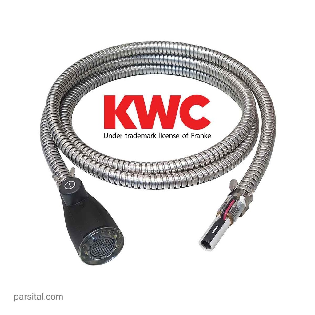 کی دبلیوسی   شلنگ شاوری چراغدار سوییسی ایو  (p49)