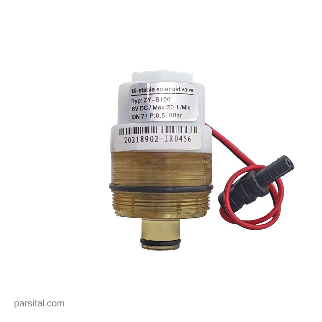 کی دبلیوسی   مگنت سفید شیشه ای (p88)
