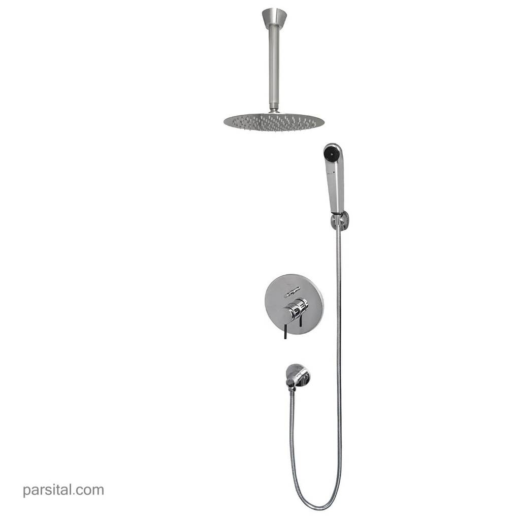 کی دبلیوسی لوازم حمام زو تیپ3  25 S  کروم 
 (گوشی فیت ایر)