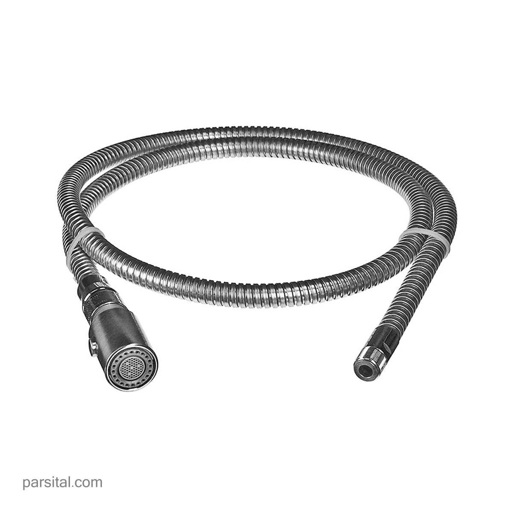 گروهه   شلنگ شاوری و گوشی دوحالته مینتا  کروم کد46592