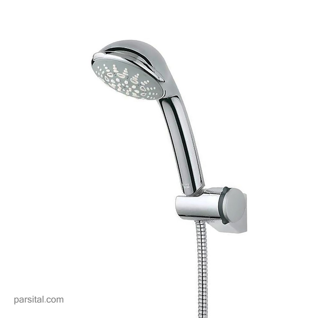 گروهه   گوشی و شلنگ و پایه ریلکسا شامپاین    کد28843