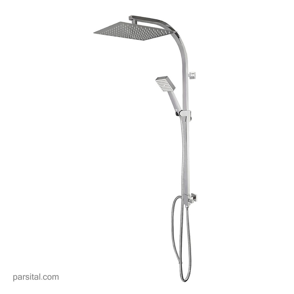 آسان دوش یونیکا مرکب رویال با سردوش استیل 30×30