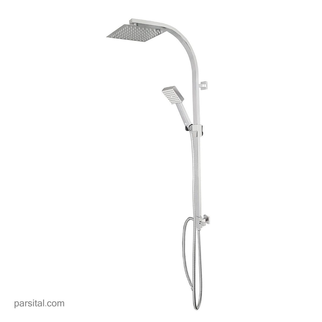 آسان دوش یونیکا مرکب رویال با سردوش استیل 20×20