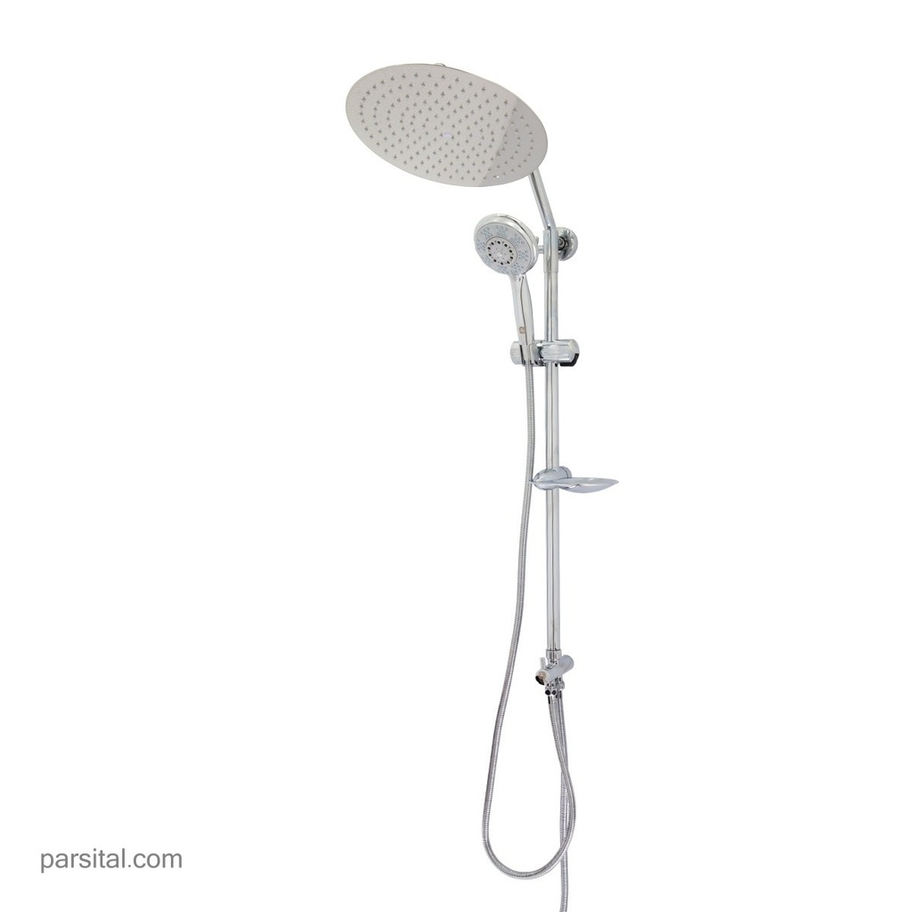 آسان دوش یونیکا مرکب راشل (کروم ) با سردوش استیل 