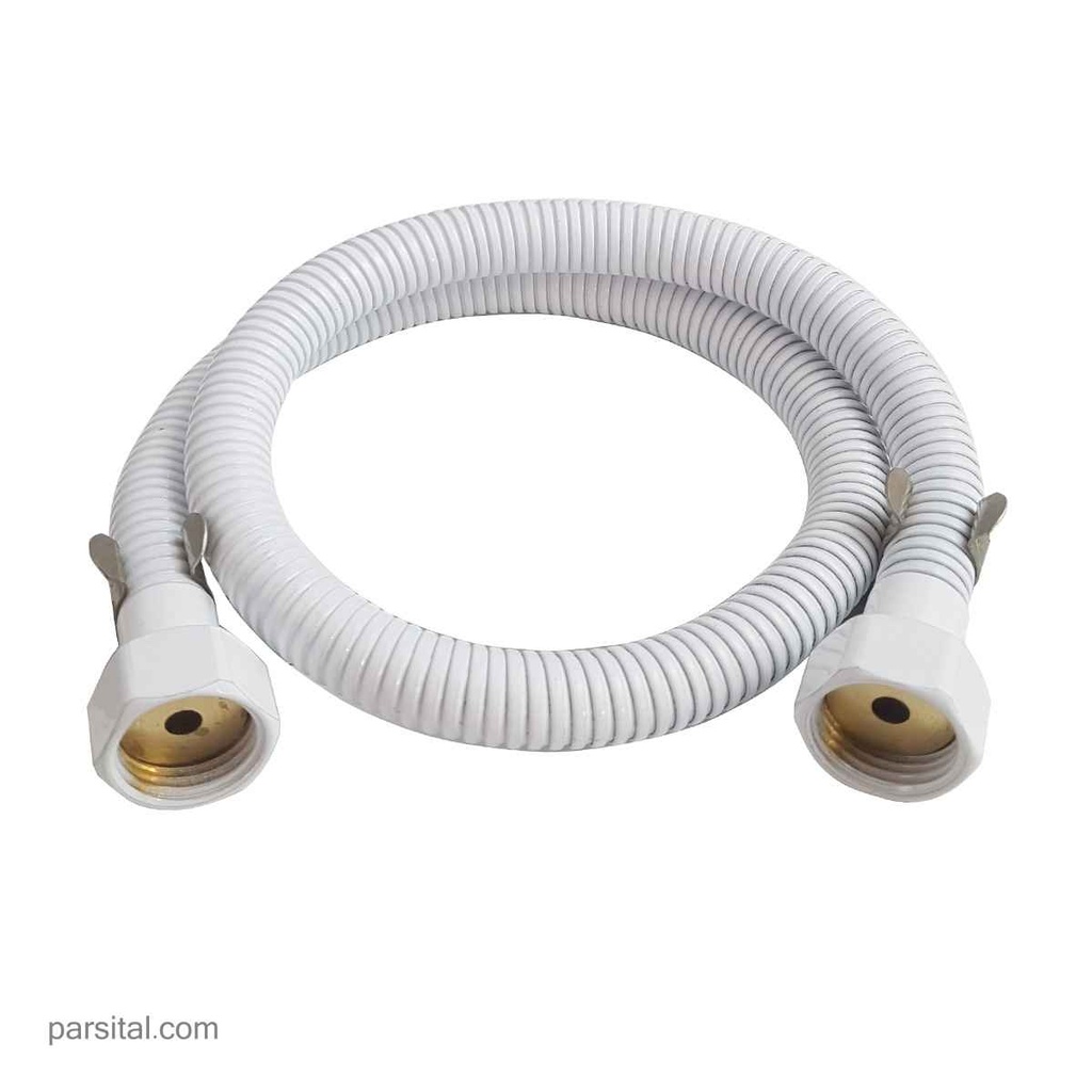 فریز شلنگ دو سر مهره سفید 50 س