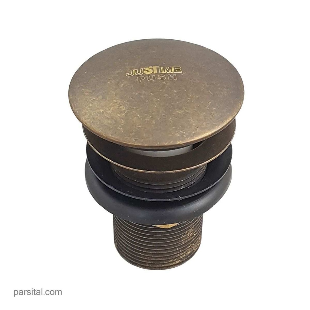 جاستایم  قامه اتومات مسی طلایی بدون سرریز C6242-CA-83BB