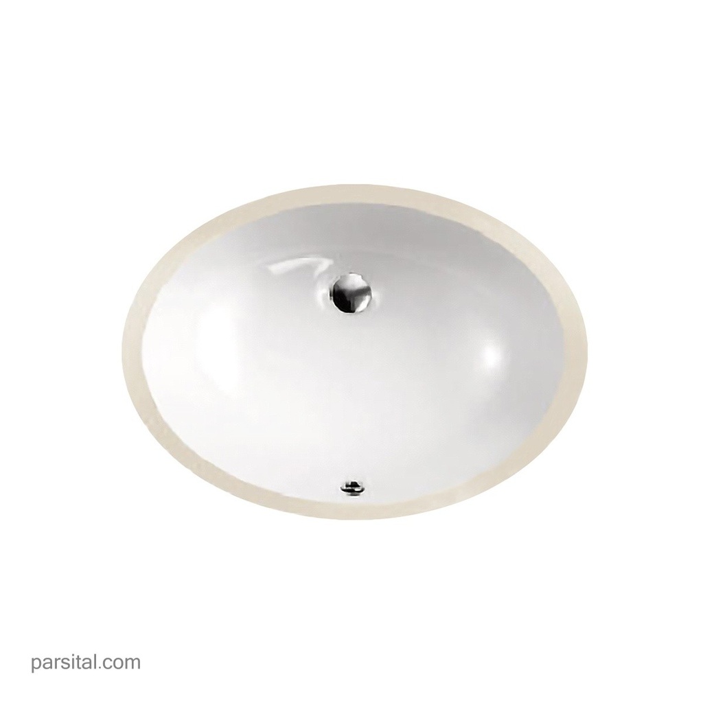 جاستایم کاسه زیر سنگی لوبیایی 35×44    JC08-12-4100    