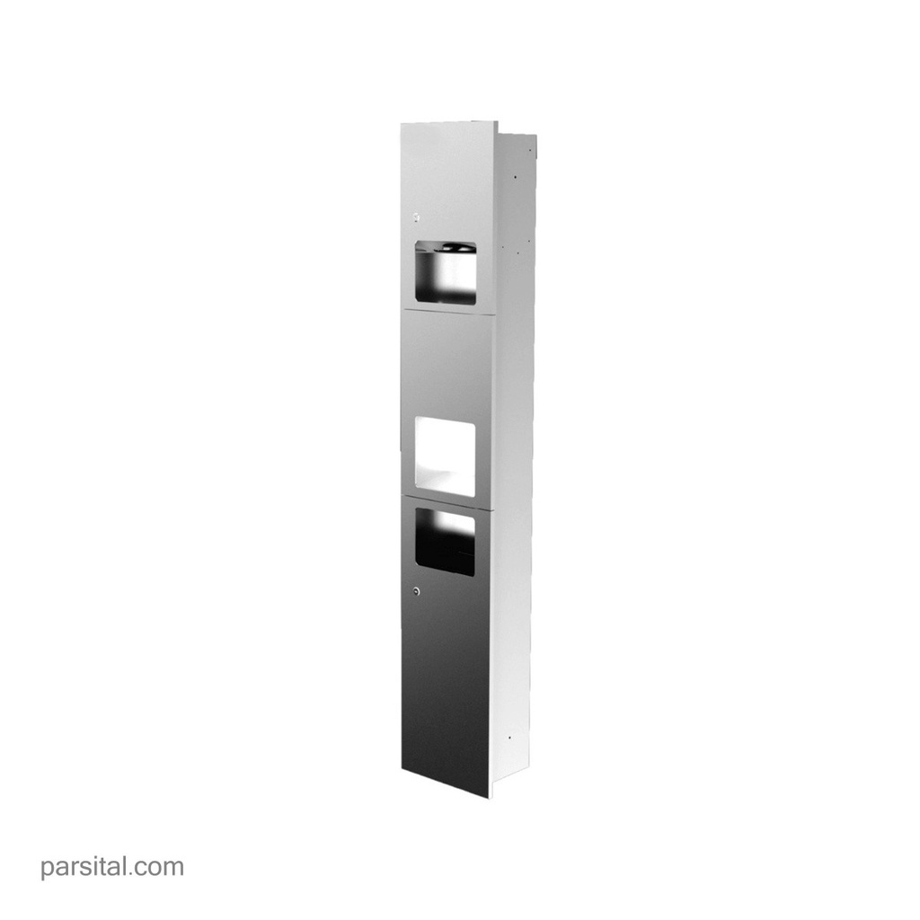 جاستایم  کمبو (دست خشک کن - جادستمال -سطل زباله) C6999-49-80S1 