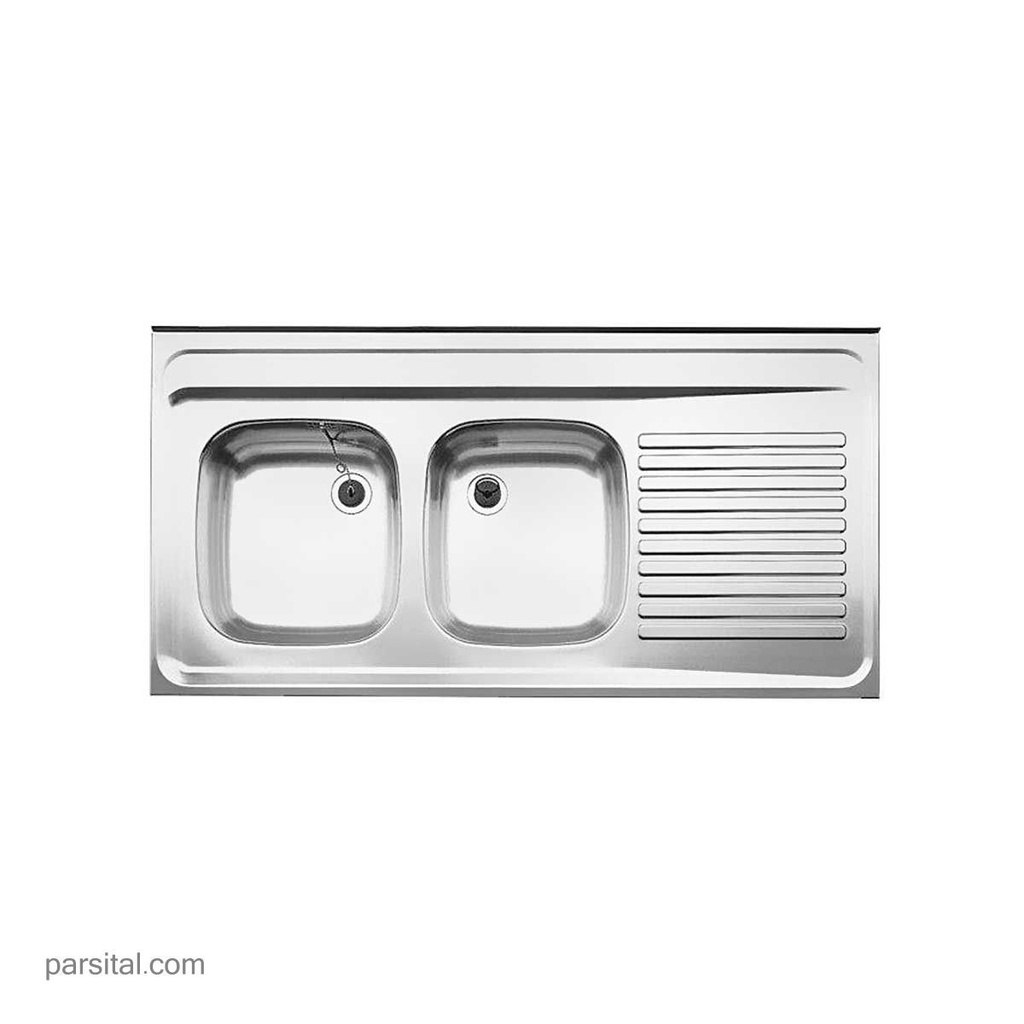 بلانکو سینک  60 × 120 دولگن روکار  چپ (باسیفون) کد501002