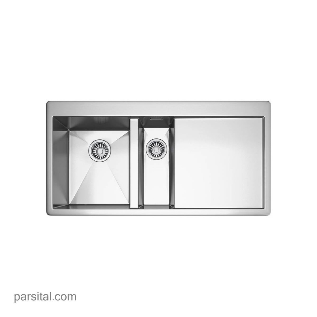 فرانکه سینک  PPX 251  چپ  یک ونیم لگن مستطیل