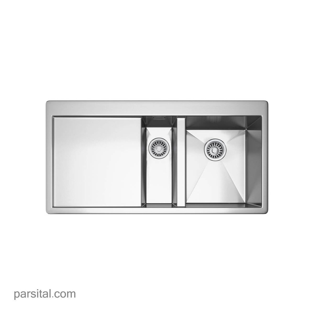 فرانکه سینک  PPX 251  راست یک ونیم لگن مستطیل