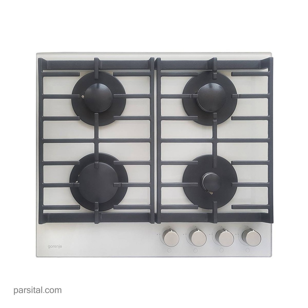 گرنیه گاز4شعله شیشه سفید60 GT 641 UW
