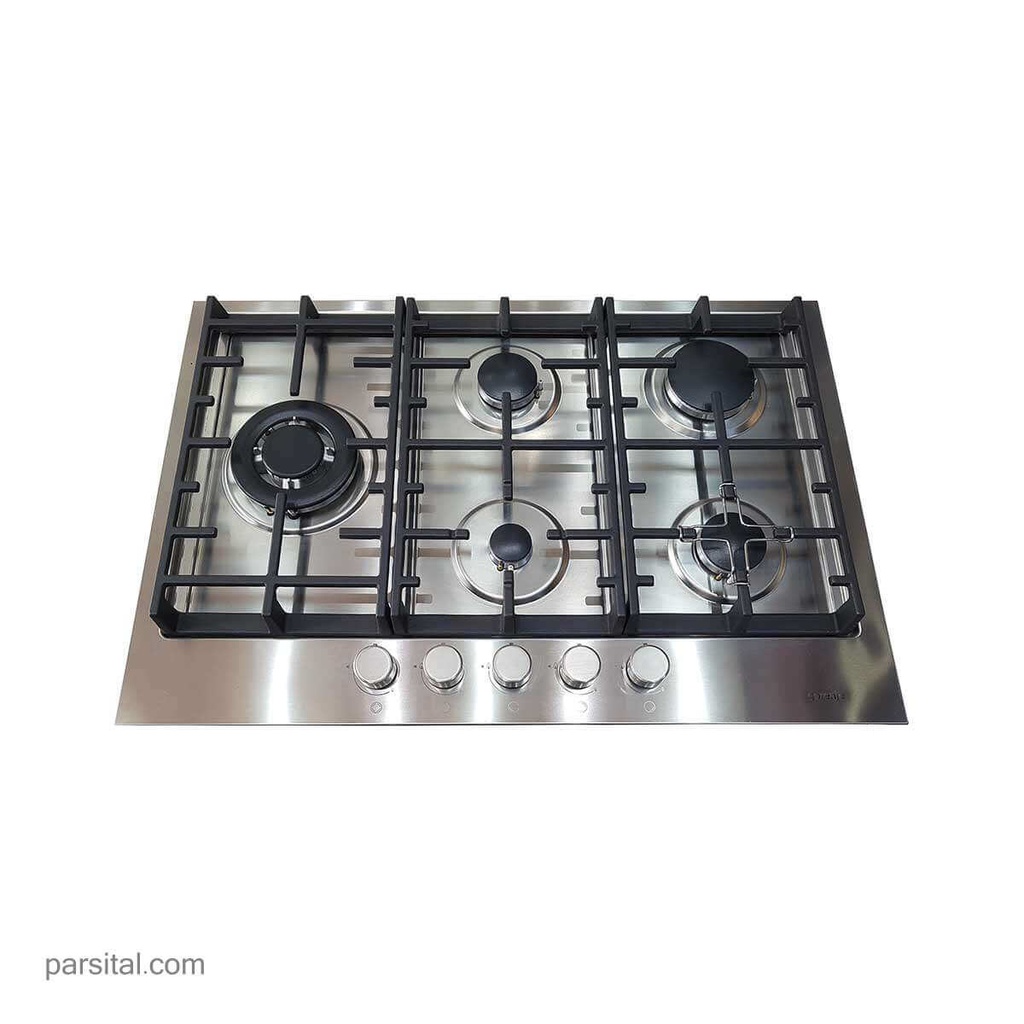 گرنیه گاز5شعله استیل چپ 75 GW 761 UX
