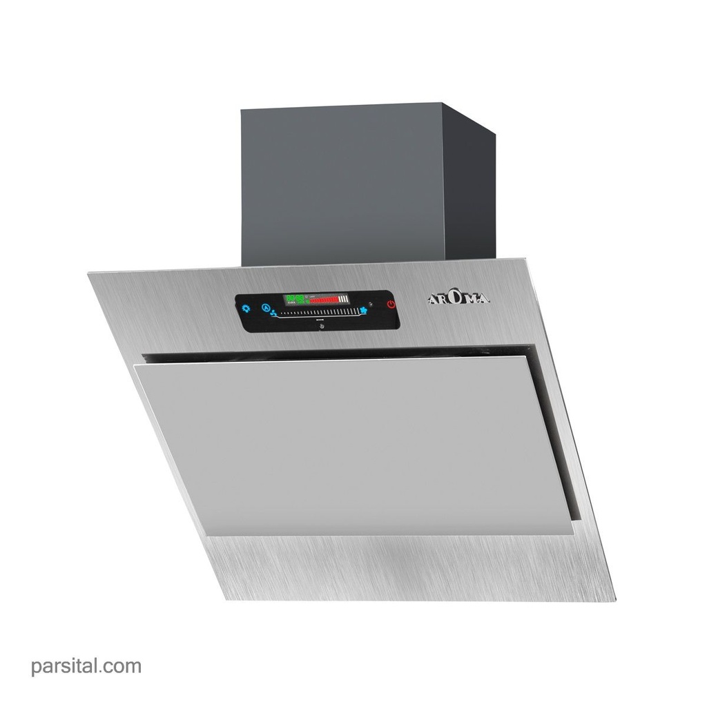آروما هود 1020 استیل 90cm  موتورفلز