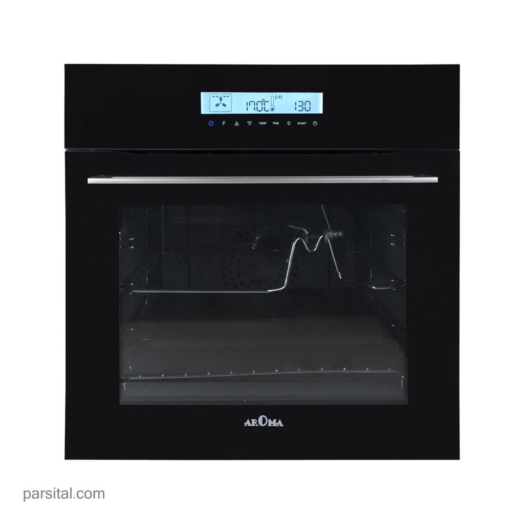 آروما فر برقی اسمارت  i-10  لمسی نما شیشه مشکی   60cm   مونتاژایران