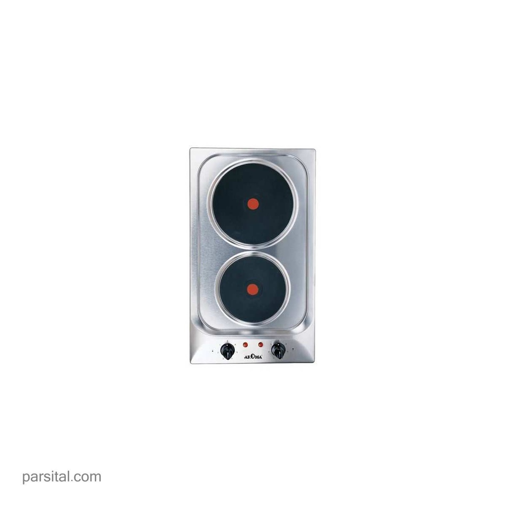 آروما گاز (50×30) EGO-S2  دو شعله برقی استیل