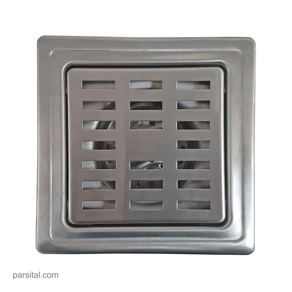 ماژین کفشور 15×15 استیل مات  خروجی 80  درب موازی