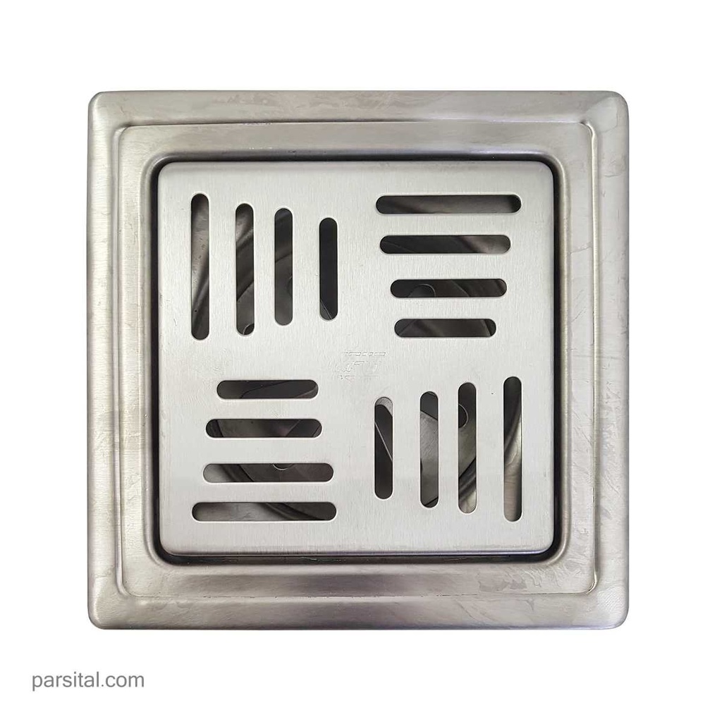 ماژین کفشور 15×15 استیل مات  خروجی 100 (طرح تایوانی)