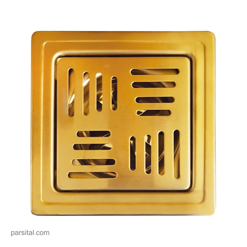 ماژین کفشور 15×15 استیل طلایی  خروجی 100 (طرح تایوانی)