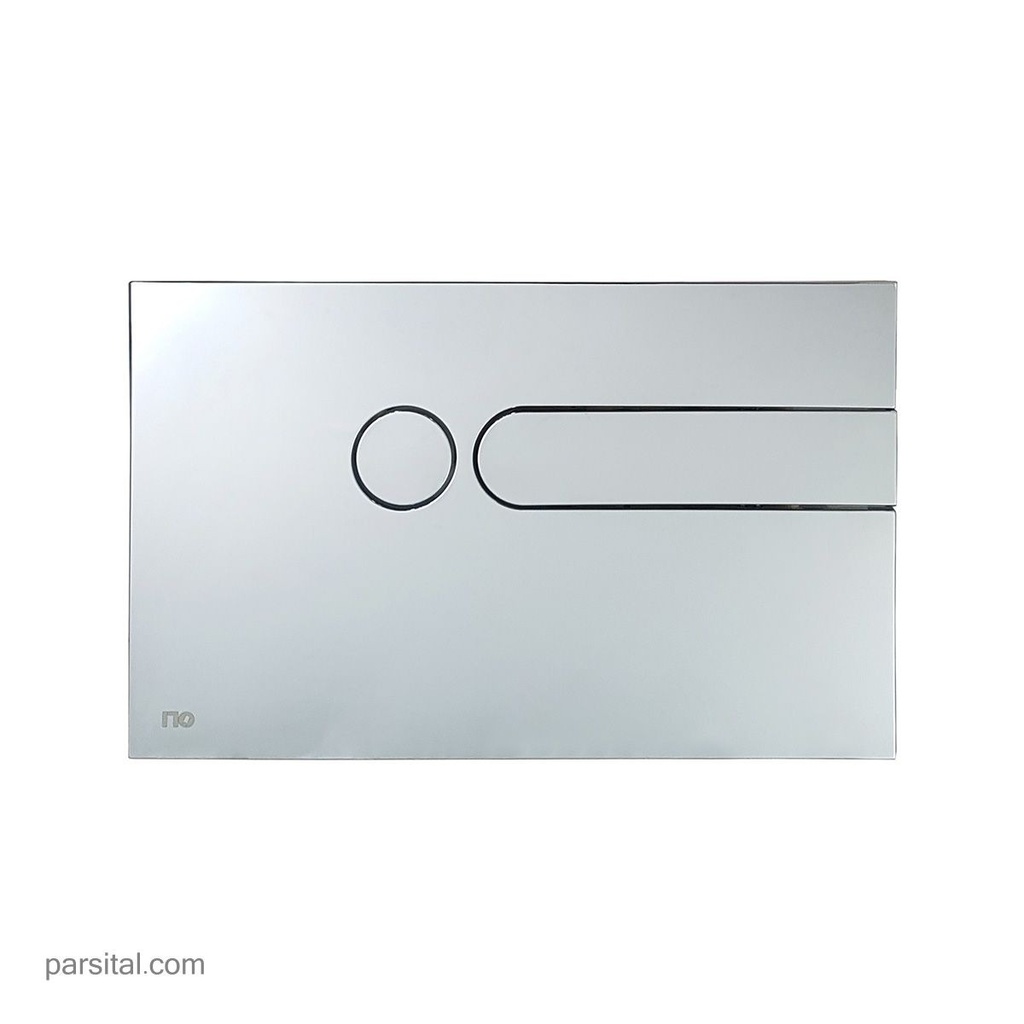 اُلی OLI کلیدفلاش توکار آی پلیت کروم IPLATE  670004