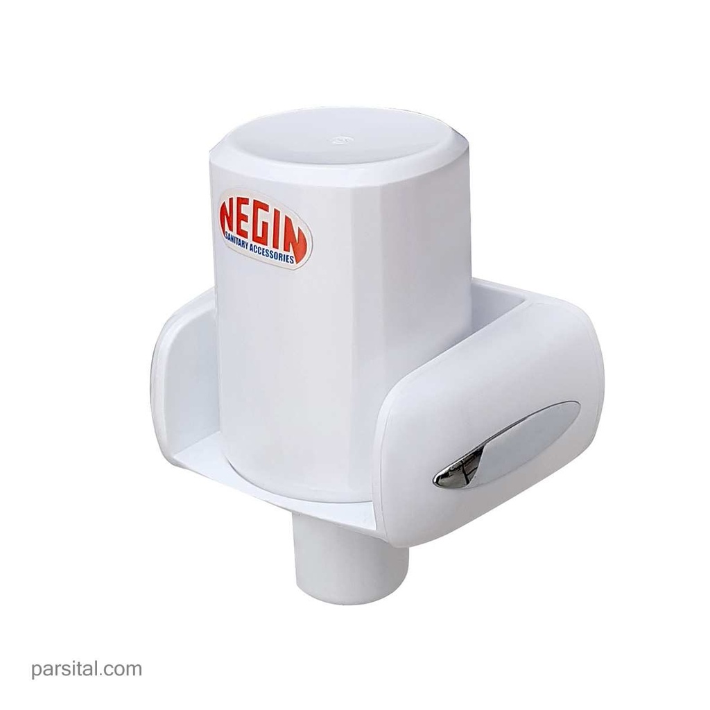 نگین کلاسیک جامسواک  سفیدکروم