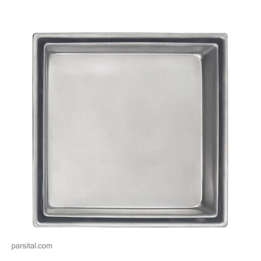 کفشور  13×13  استیل سرامیک خور اینوکس پلیت  Ferplast