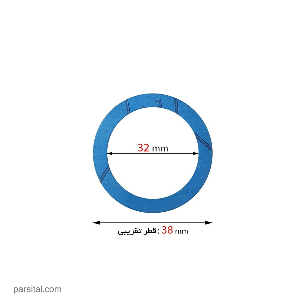 شلنگ ماتئو    واشر  4 فیلبور  (شیلان) (p231)
