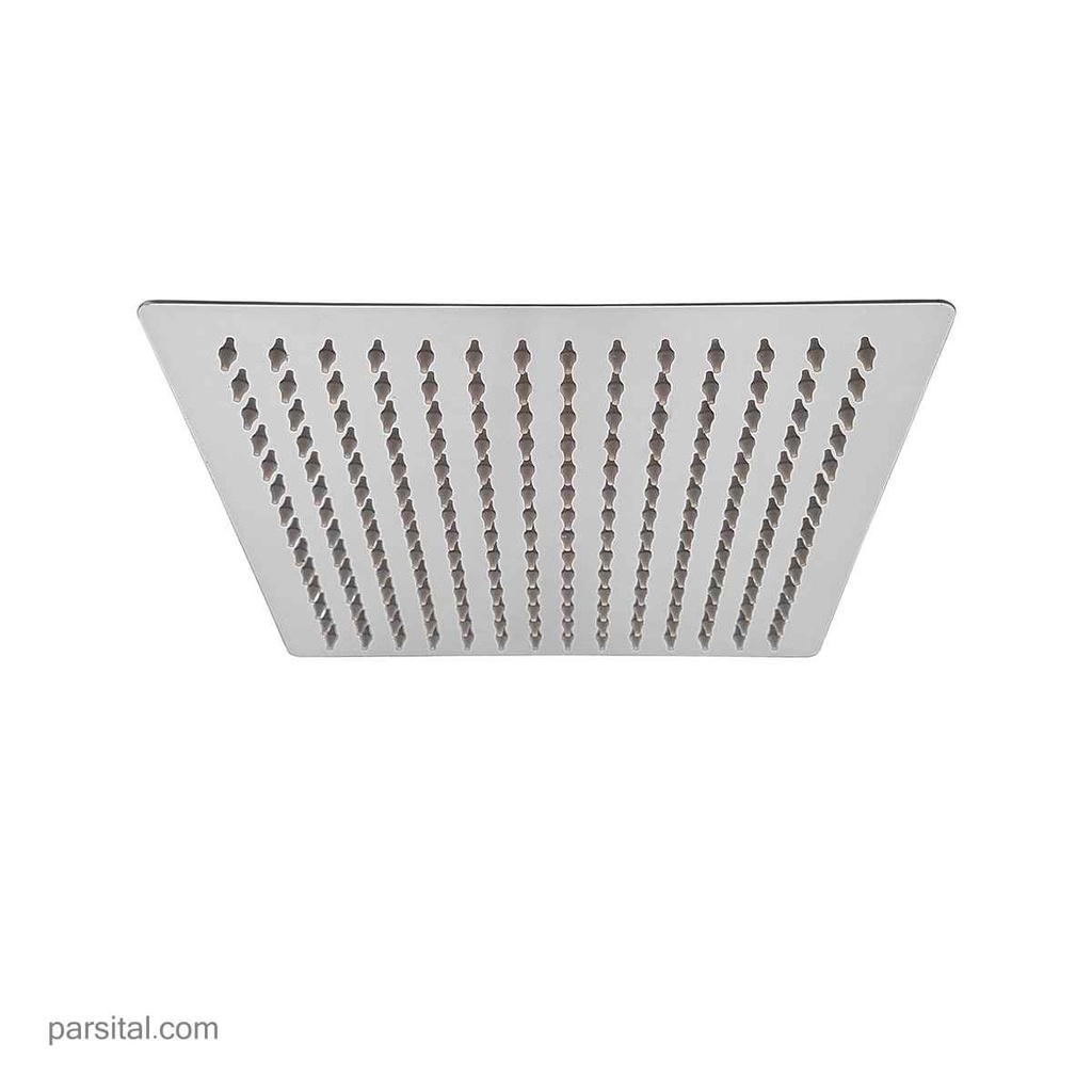 کی دبلیوسی   سردوش استیل مربع 25 (کروم)