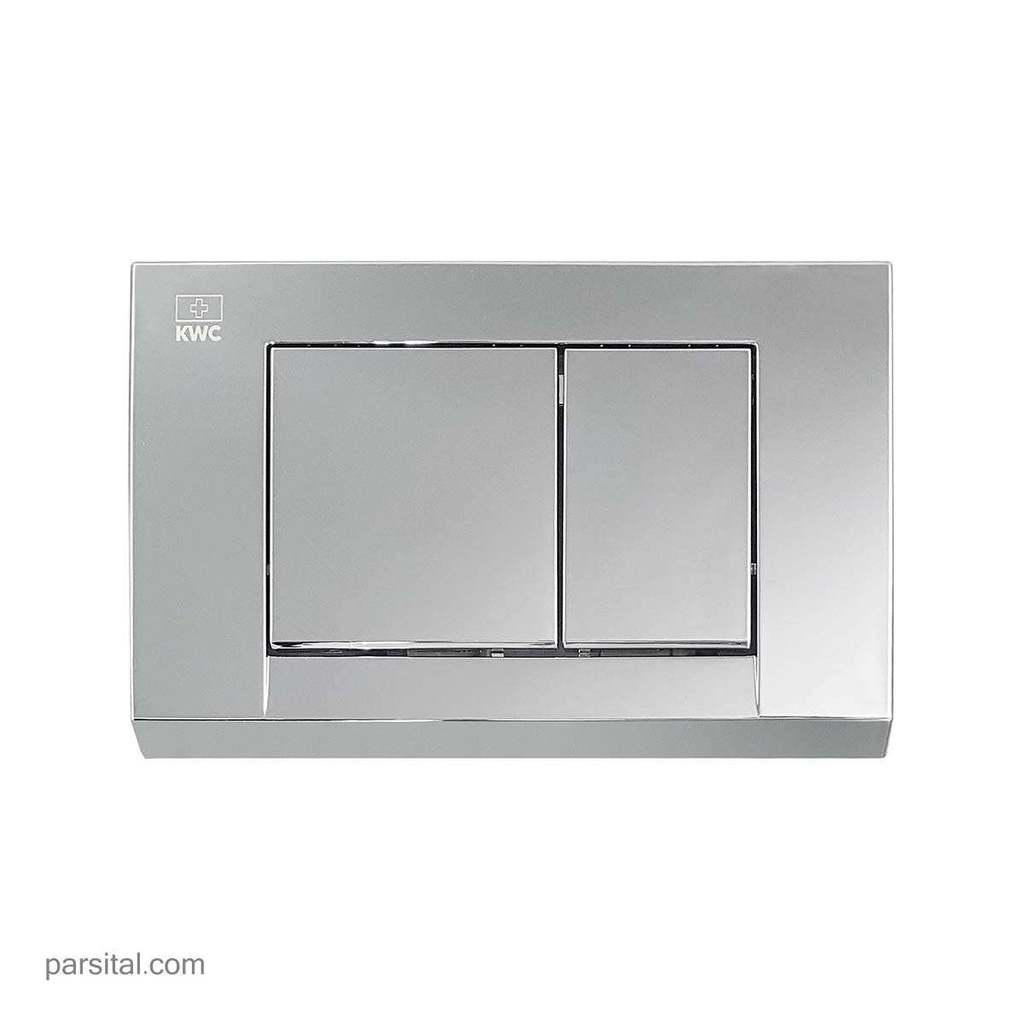 کی دبلیوسی  کلیدفلاش مستطیل کروم