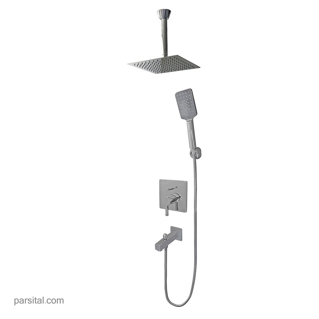 کی دبلیوسی لوازم حمام آوا کروم تیپ 4    25 S