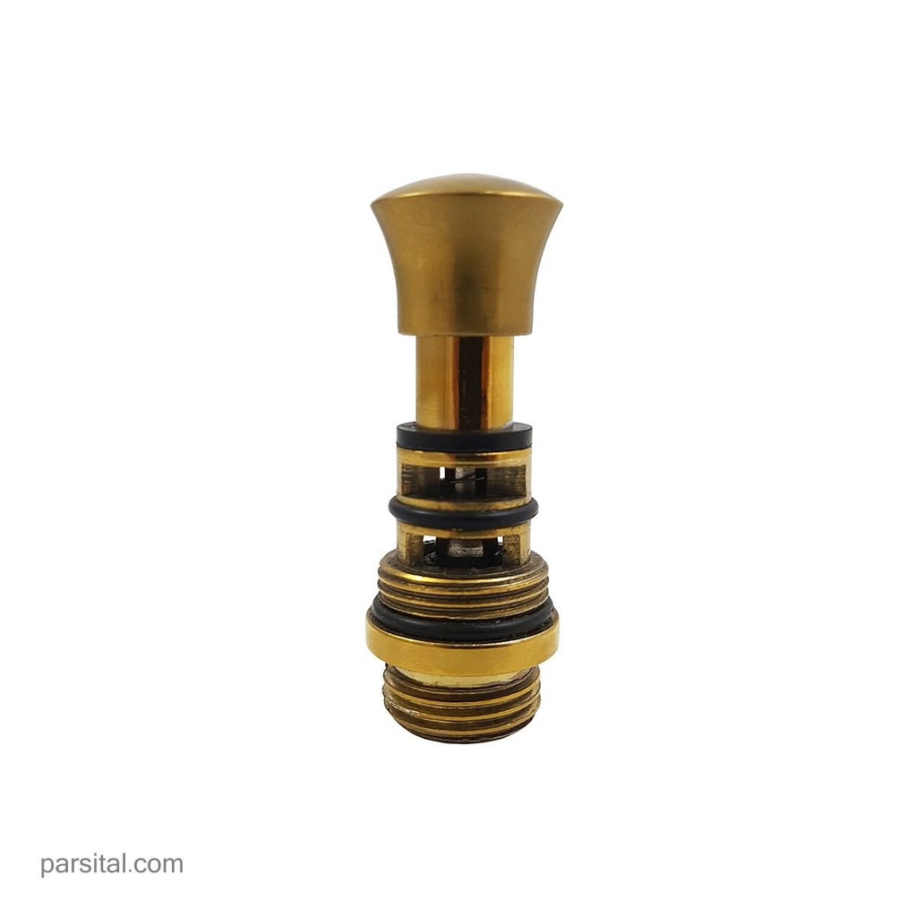 نوبل   سوپاپ دسته گرد  طلا مات (p224)