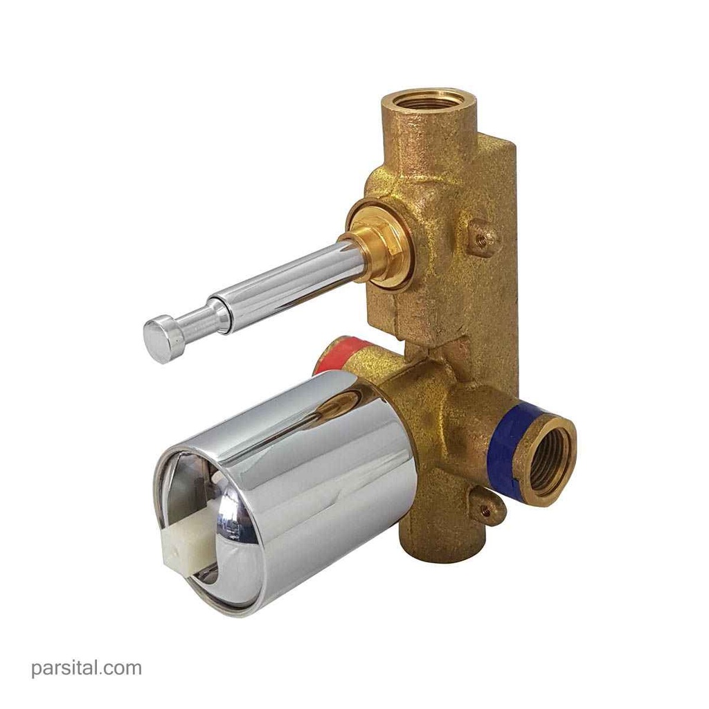 کی دبلیوسی بدنه حمام کروم     (تیپ3وتیپ4)  (کروم)