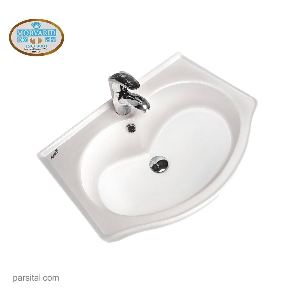 مرواریدکلاسیک  60  روشویی کابینتی (کاسه) 